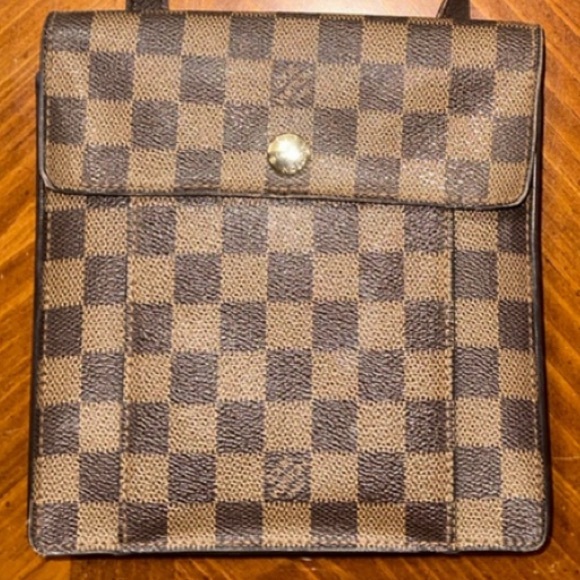 WOW POSHMARK - FESTIVAL READY = Authentic Louis Vuitton Damier Pimlico Crossbody - Picture 10 of 16